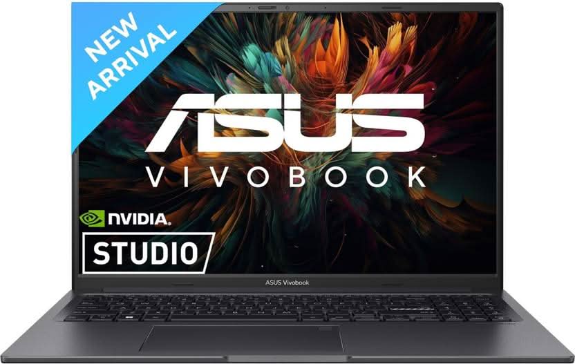 ASUS VIVOBOOK 16X FOR CREATOR, INTEL H-SERIES INTEL CORE I7 12TH GEN 12650H - (16 GB/1 TB SSD/WINDOWS 11 HOME/4 GB GRAPHICS/NVIDIA GEFORCE RTX 3050/60 HZ/50 TGP) K3605ZC-MBN751WS GAMING LAPTOP (16 INCH, INDIE BLACK, 1.80 KG, WITH MS OFFICE)