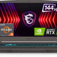 MSI THIN A15 AMD RYZEN 5 HEXA CORE 7535HS - (16 GB/512 GB SSD/WINDOWS 11 HOME/4 GB GRAPHICS/NVIDIA GEFORCE RTX 3050/144 HZ) THIN A15 B7UC-284IN GAMING LAPTOP (15.6 INCH, COSMOS GRAY, 1.86 KG, WITH MS OFFICE)