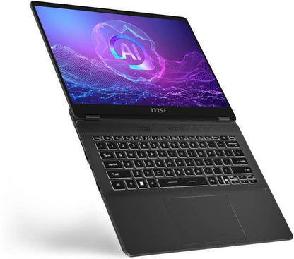 MSI PRESTIGE 14 AI EVO INTEL CORE ULTRA 7 255H - (32 GB/1 TB SSD/WINDOWS 11 HOME) PRESTIGE 14 AI EVO C2HMG-087IN THIN AND LIGHT LAPTOP (14 INCH, STELLAR GRAY, 1.7 KG, WITH MS OFFICE)