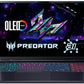 ACER PREDATOR HELIOS NEO 16S AI ULTRA 7 PROCESSOR 255HX 16 GB DDR5 6400MHZ MEMORY 1024GB PCIE NVME SED SSD RTX 5070 8G-GDDR7 (4C*512*8*4) 28GBPS 16" OLED 240HZ DCI-P3 100% DDS W11 ABYSSAL BLACK