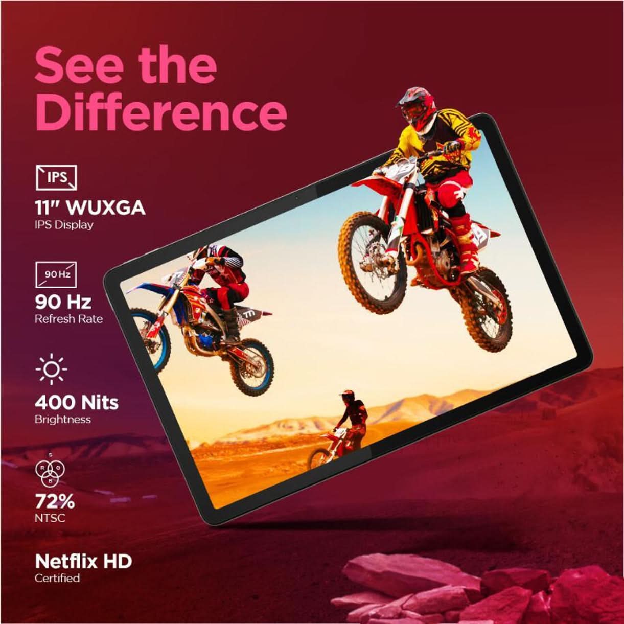 Lenovo MediaTek Helio G88 Octa Core, 4GB, 128GB, WIFI ZADA0151IN