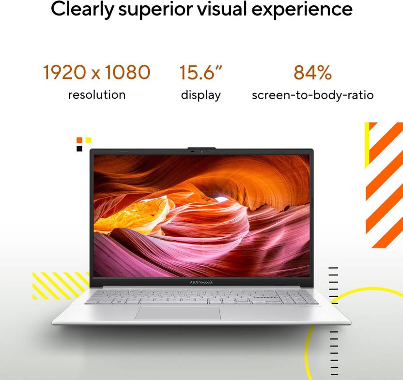 ASUS VIVOBOOK GO 15 E1504FA-BQ2541WS [R5-7520U/16GB/512GB SSD/WIN11 HOME+MS24/15.6"/INTEGRATED GRAPHICS/1 YEAR(S)/SILVER]