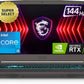 MSI Thin 15 Intel Core i5 13th Gen 13420H - (16 GB/512 GB SSD/Windows 11 Home/6 GB Graphics/NVIDIA GeForce RTX 3050/144 Hz) THIN 15 B13UDX-129IN Gaming Laptop (15.6 Inch, Cosmos Gray, 1.86 Kg)