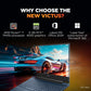HP Victus AMD Ryzen 7 Hexa Core 7445HS - (16 GB/512 GB SSD/Windows 11 Home/6 GB Graphics/NVIDIA GeForce RTX 4050) 15-fb3130AX Gaming Laptop (15.6 Inch, Performance Blue, Chrome Logo, 2.29 Kg)