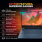 HP Victus AMD Ryzen 7 Hexa Core 7445HS - (16 GB/512 GB SSD/Windows 11 Home/6 GB Graphics/NVIDIA GeForce RTX 4050) 15-fb3130AX Gaming Laptop (15.6 Inch, Performance Blue, Chrome Logo, 2.29 Kg)