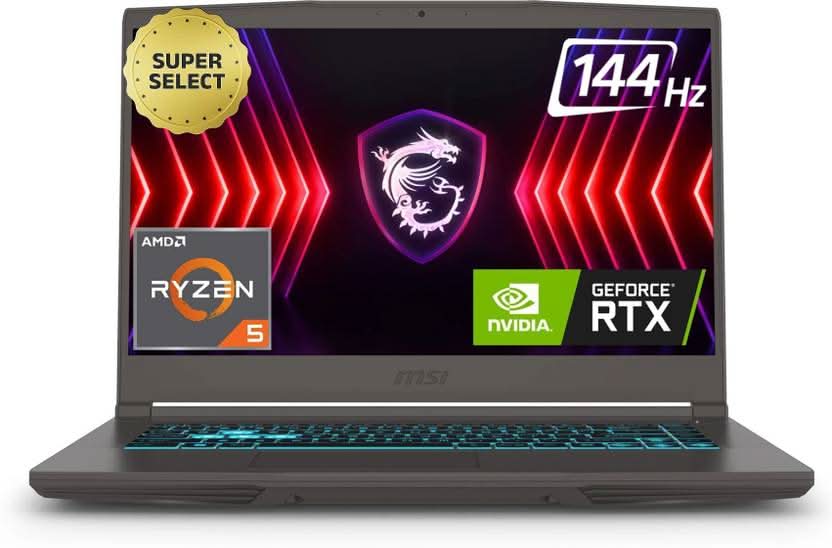 MSI THIN A15 B7UCX-105IN [R5-7535HS/16GB/512GB SSD/WIN11 HOME/15.6"/4GB-RTX2050 GRAPHICS/2 YEAR(S)/GREY]