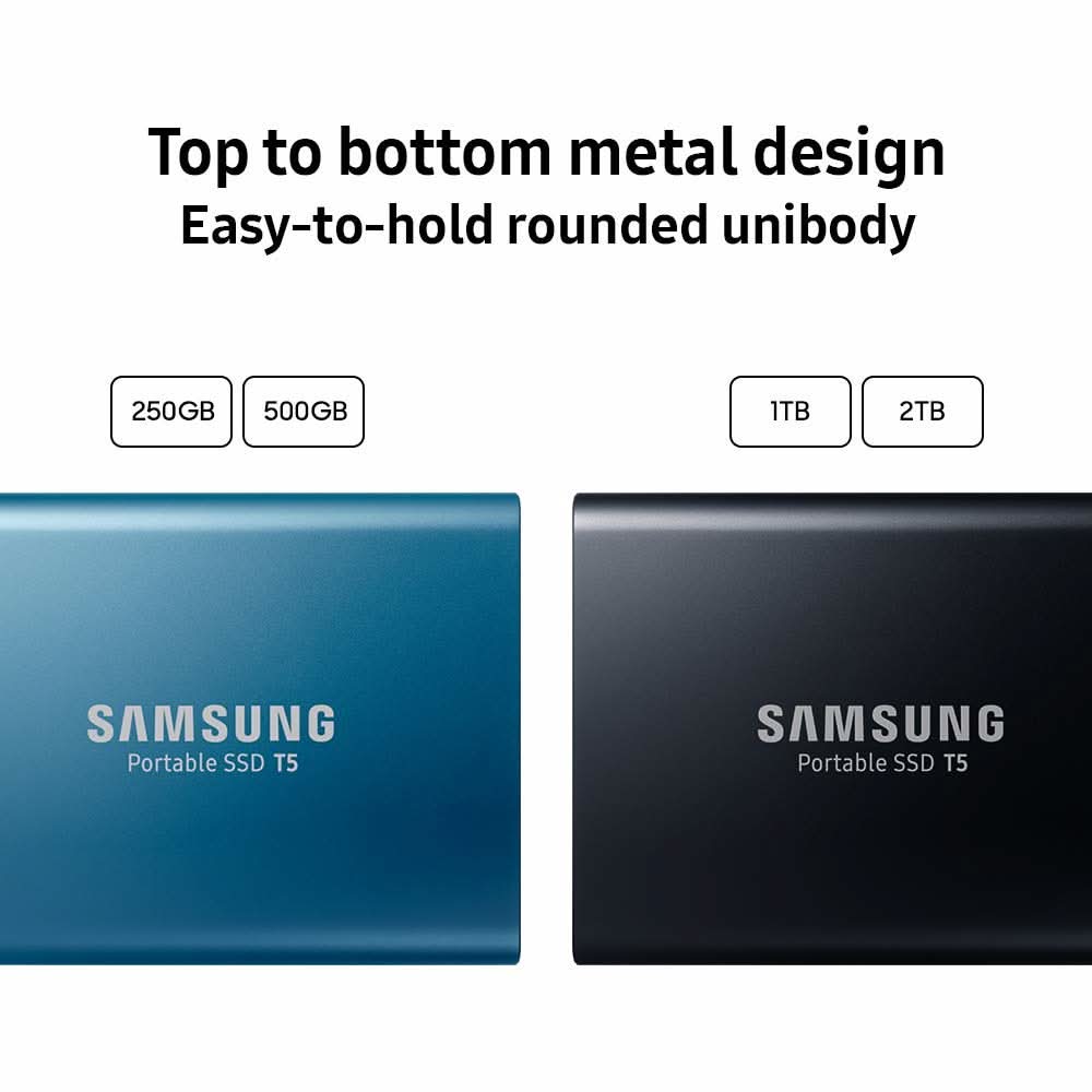 SAMSUNG T5 500GB EXTERNAL SSD