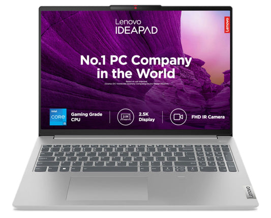 LENOVO IP SLIM 5 82XF0077IN [CI5-13500H 13TH GEN/16GB/1TB SSD/WIN11 HOME+MSO/16.0 INCH/INTEGRATED GRAPHICS /1 YEAR(S)/GREY]