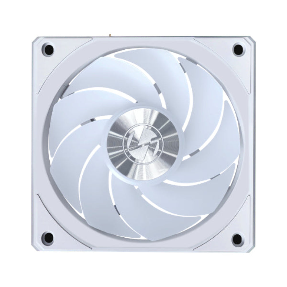 LIAN LI CL120 120mm ARGB Wireless Reverse Blade Cabinet Fan ( White ) ( Single Pack )