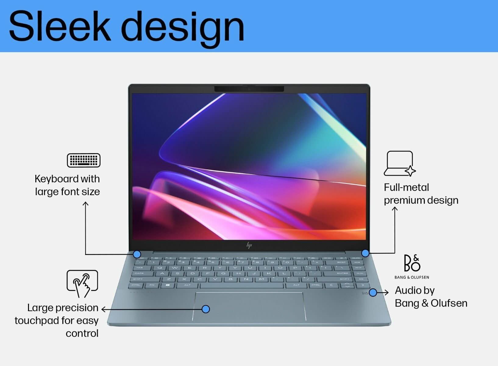HP PAVILION PLUS 14-EW0115TU (9J6L6PA) LAPTOP (CORE I5 13TH GEN/16 GB/512 GB SSD/WINDOWS 11)
