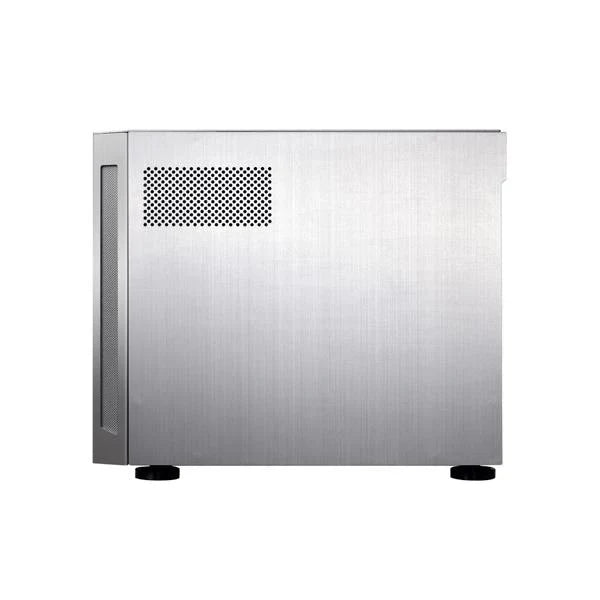 LIAN LI TU150 Tempered Glass ITX Mini Tower Cabinet (Silver)