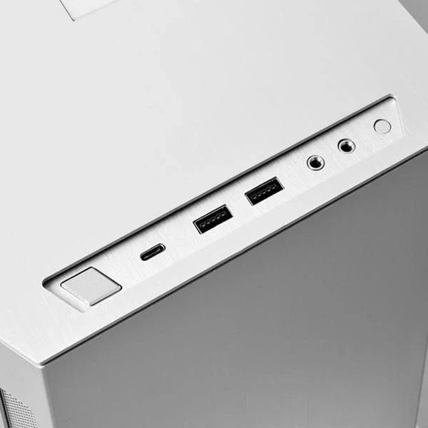 LIAN LI TU150 Tempered Glass ITX Mini Tower Cabinet (Silver)