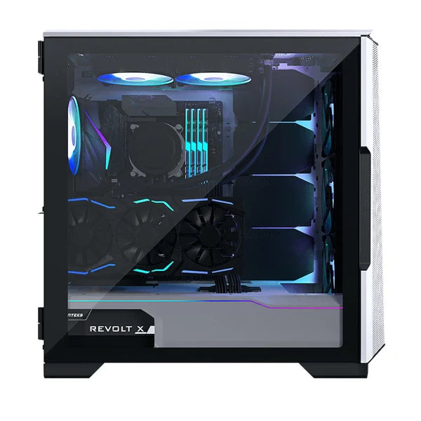 PHANTEKS Eclipse P500A DRGB EATX Mid Tower Cabinet (Glacier White)