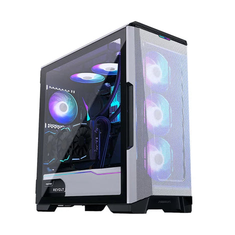 PHANTEKS Eclipse P500A DRGB EATX Mid Tower Cabinet (Glacier White)