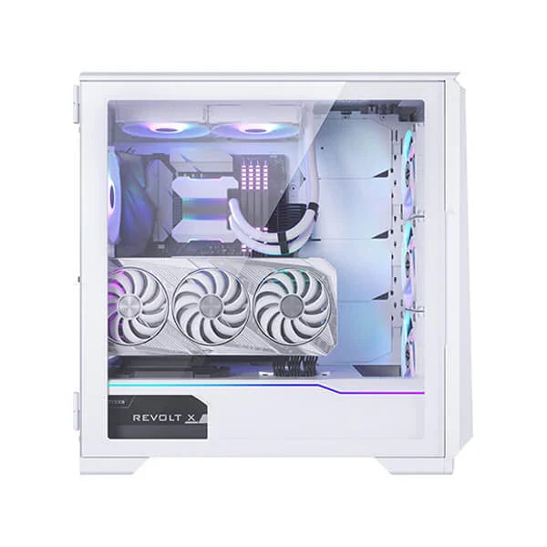 PHANTEKS Eclipse P500A DRGB EATX Mid Tower Cabinet (Matte White)