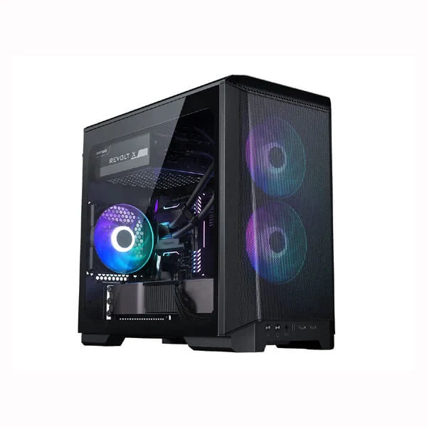 PHANTEKS Eclipse P200A DRGB ITX Mini Tower Cabinet (Black)