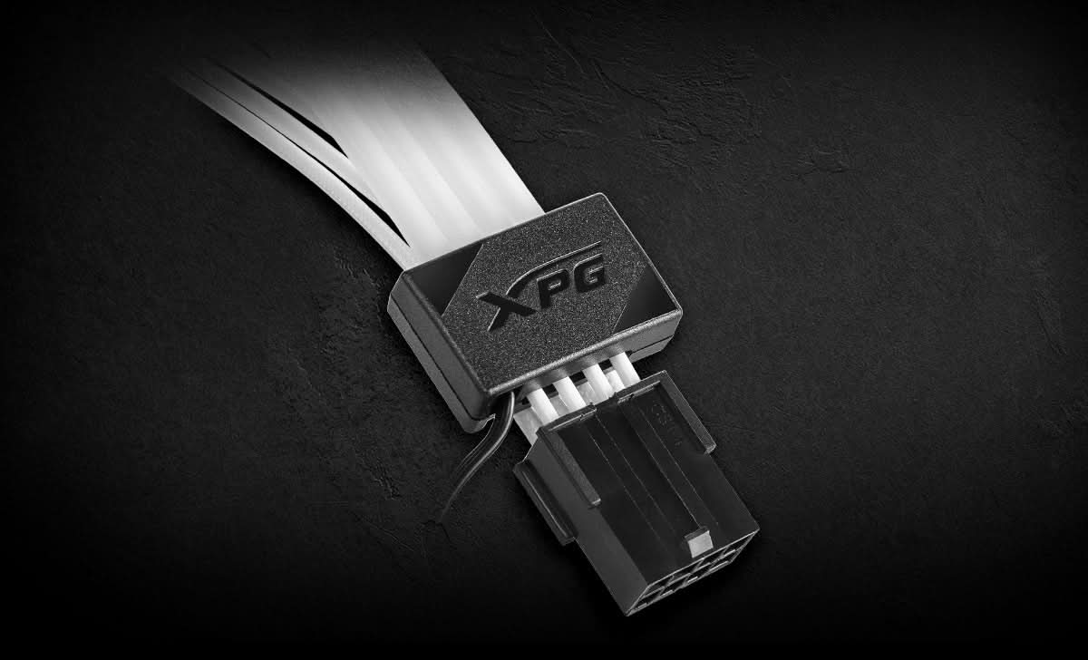 XPG PRIME ARGB PSU EXTENDER CABLE 8+8 PIN VGA