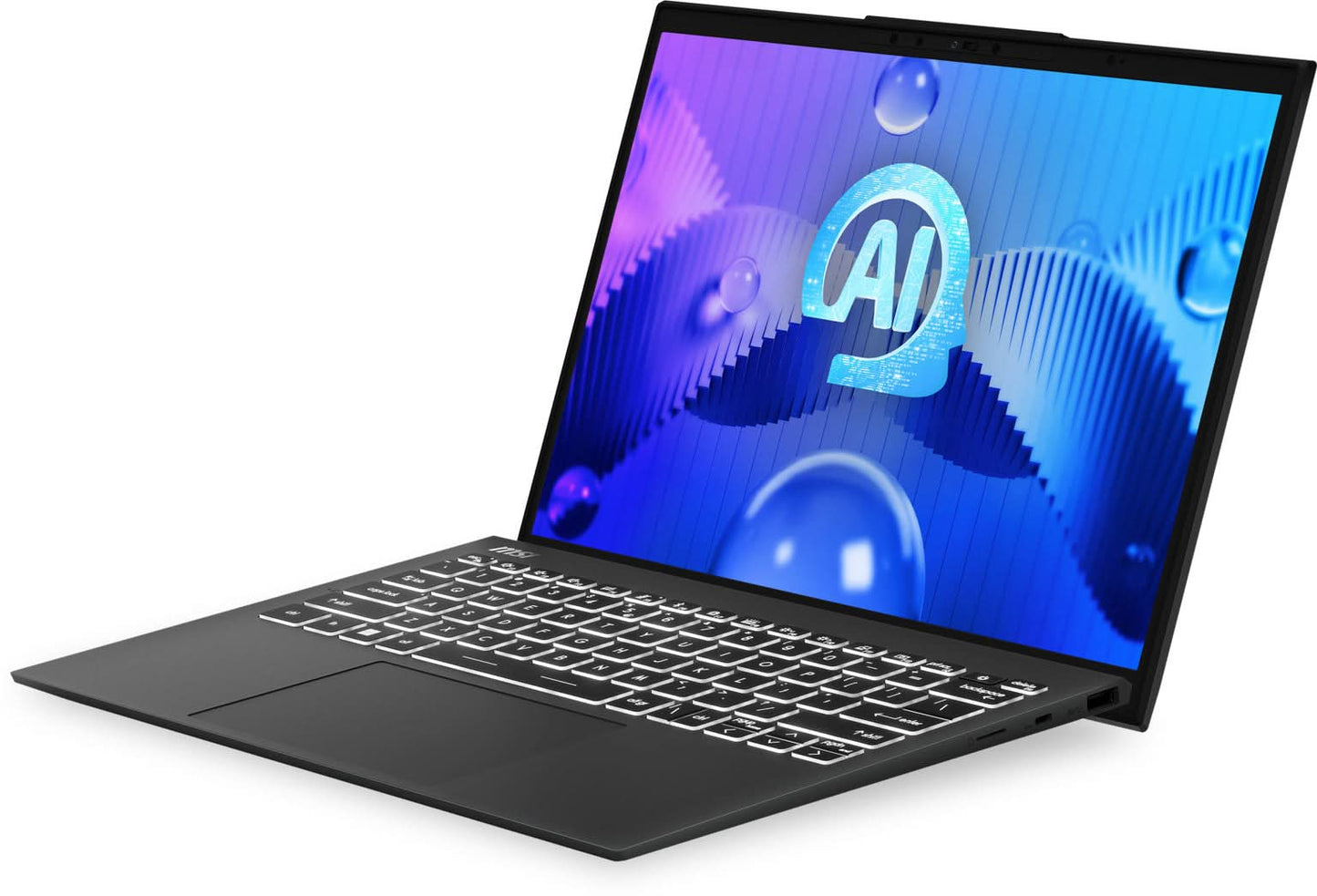 MSI Prestige 13 AI+ A3MG Intel Core Ultra 7 processor 355, 16GB LPDDR5 Ram, 1TB NVMe PCIe SSD, 13.3 Inch, 16:10, 2.8K (2880 x 1800) OLED panel, Intel Arc Graphics, Windows11 Home, Office Home 2024 + M365 1 YR, 2 Years Warranty, Platinum Gray