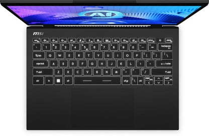 MSI Prestige 13 AI+ A3MG Intel Core Ultra 7 processor 355, 16GB LPDDR5 Ram, 1TB NVMe PCIe SSD, 13.3 Inch, 16:10, 2.8K (2880 x 1800) OLED panel, Intel Arc Graphics, Windows11 Home, Office Home 2024 + M365 1 YR, 2 Years Warranty, Platinum Gray