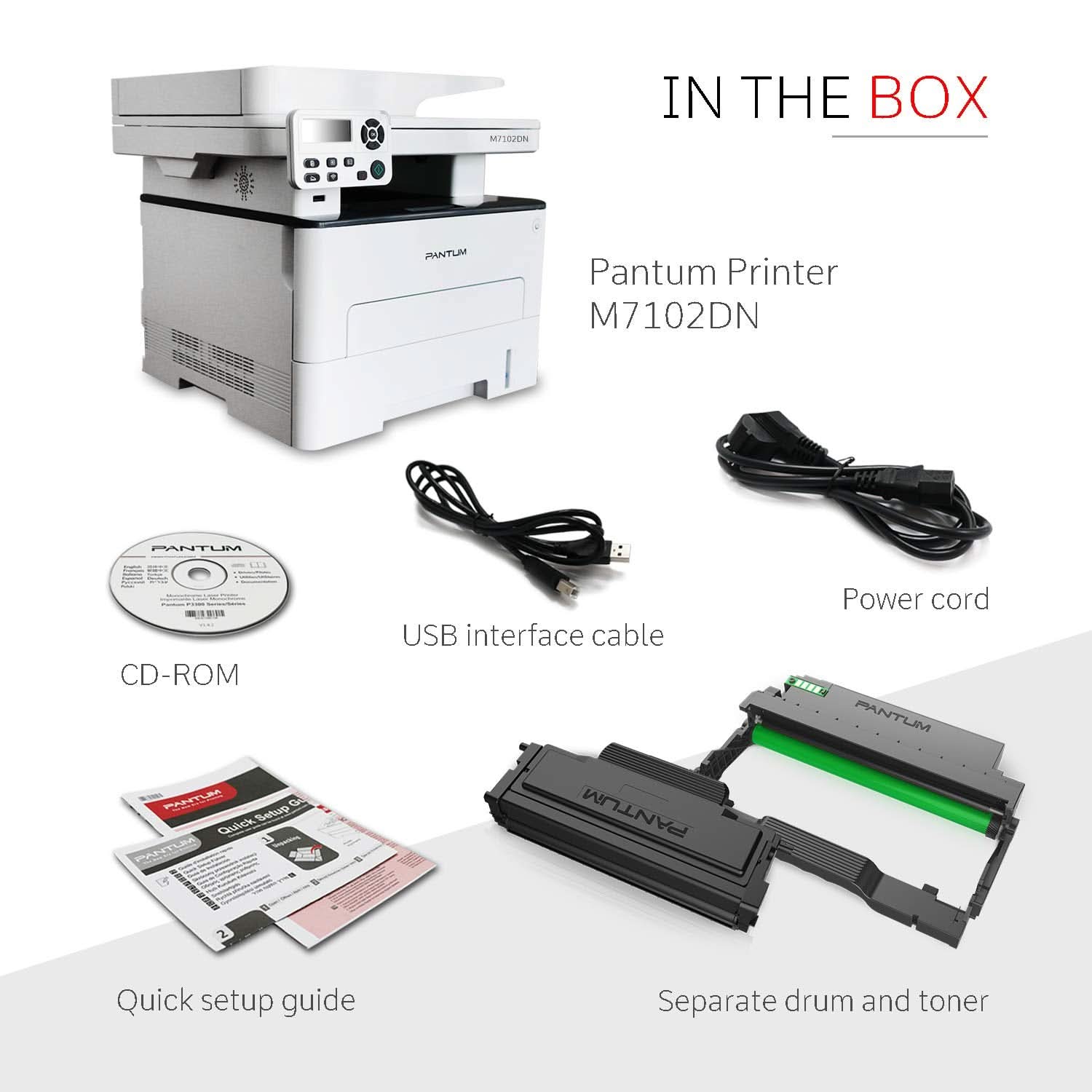 PANTUM M7102DN MULTIFUNCTION PRINTER