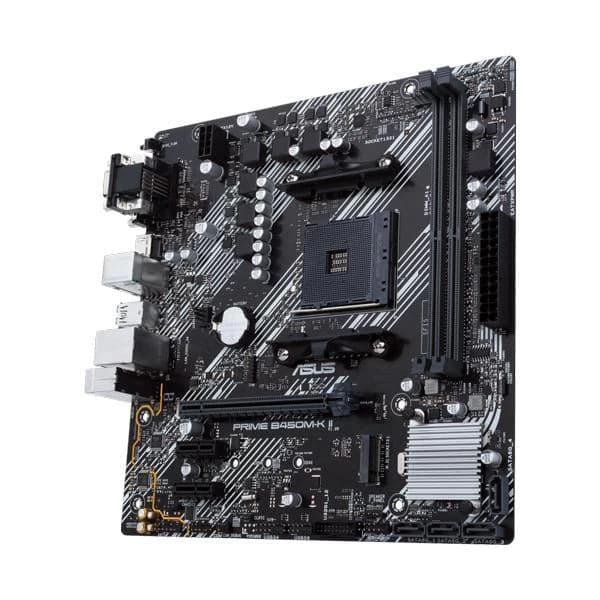 ASUS Prime B450M-K II DDR4 AMD Motherboard