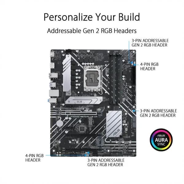 ASUS Prime H670-Plus DDR4 Intel Motherboard