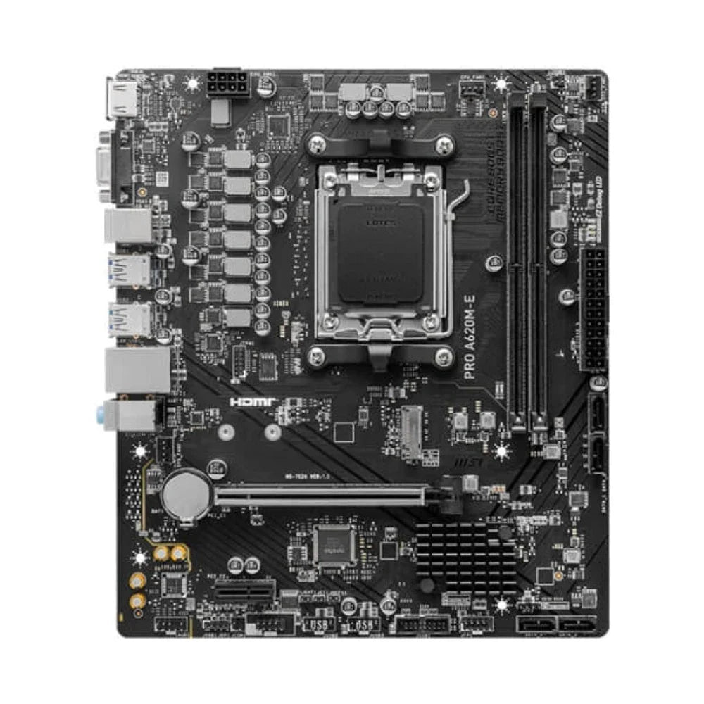 MSI Pro A620M-E DDR5 AMD Motherboard