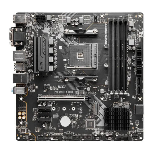 MSI Pro B550M-P Gen 3 DDR4 AMM Motherboard