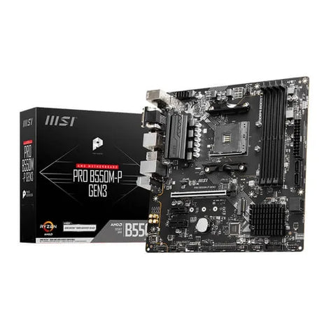 MSI Pro B550M-P Gen 3 DDR4 AMM Motherboard