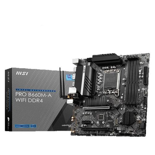 MSI Pro B660M-A Wifi DDR4 Intel Motherboard