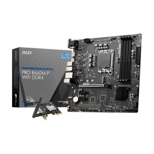 MSI Pro B660M-P Wifi DDR4 Intel Motherboard