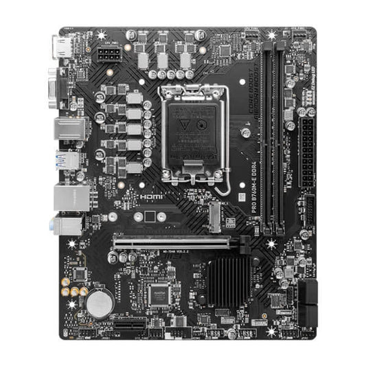 MSI Pro B760M-E DDR4 Intel Motherboard