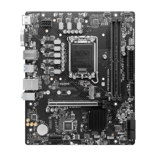 MSI Pro B760M-E DDR4 Intel Motherboard