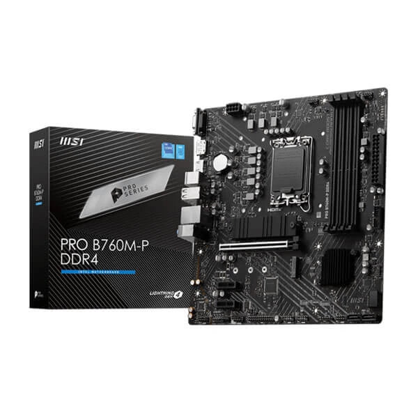 MSI Pro B760M-P DDR4 Intel Motherboard