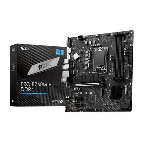 MSI Pro B760M-P DDR4 Intel Motherboard