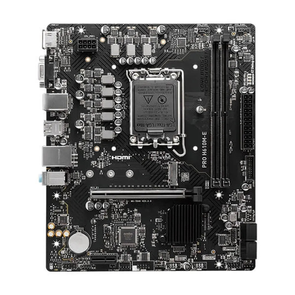 MSI Pro H610M-E DDR5 Intel Motherboard