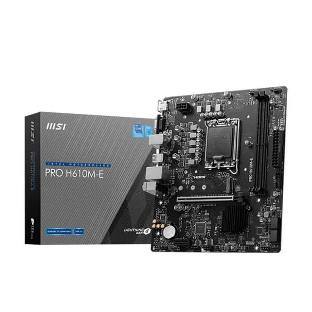 MSI Pro H610M-E DDR5 Intel Motherboard