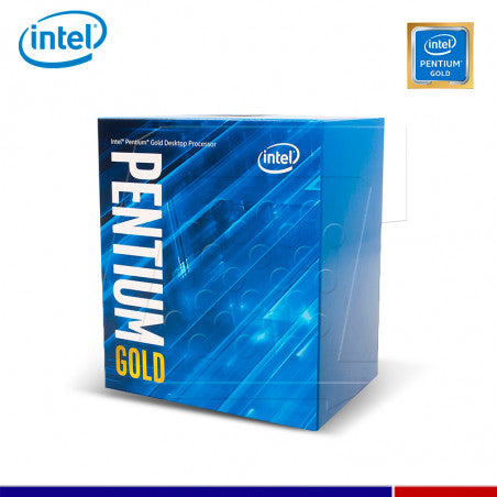 INTEL Pentium Gold 10th Generation G6400 Comet Lake Processor ( 4 GHz / 2 Cores / 4 Threads )
