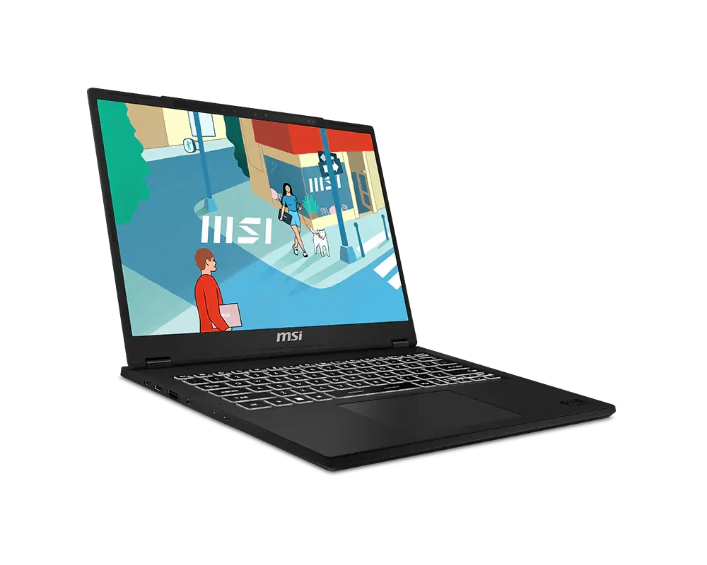 MSI MODERN 14 H D13MG-405XIN (i5-13420H/8/512GB SSD/DOS/BLACK)