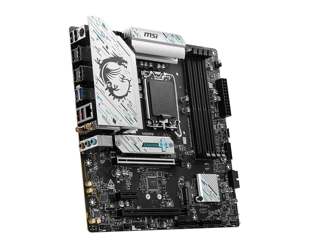 MSI B760M GAMING PLUS WIFI DDR4 LGA 1700 Motherboard