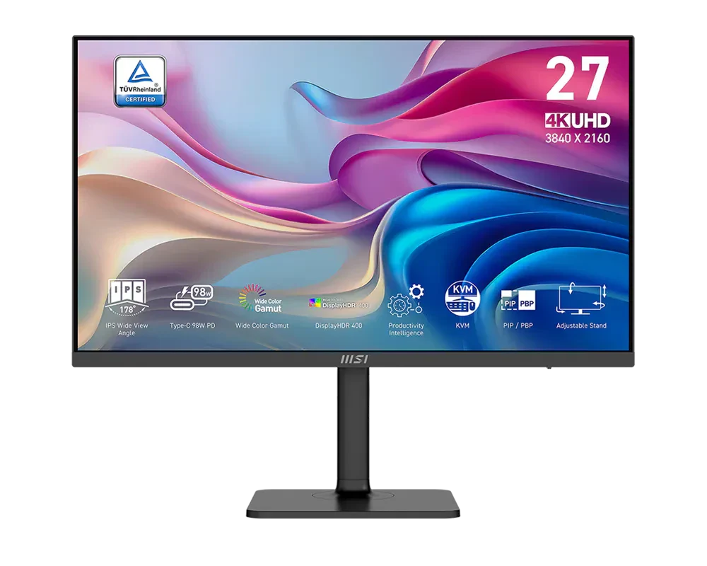 MSI Modern MD272UPHG 27 Inch UHD IPS Monitor