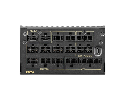 MSI MEG Ai1600T PCIE5 80 PLUS Titanium Power Supply
