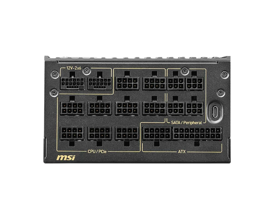 MSI MEG Ai1600T PCIE5 80 PLUS Titanium Power Supply