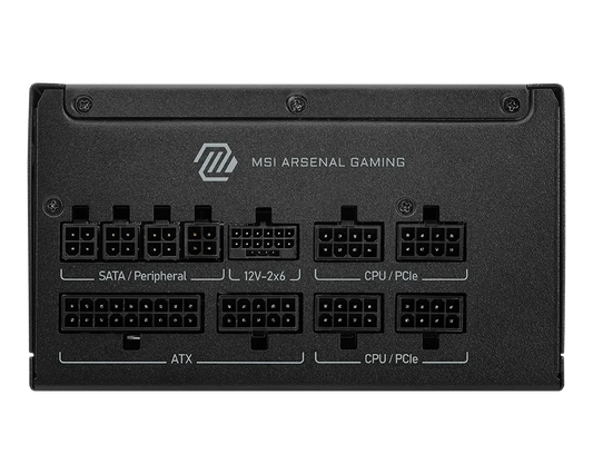 MSI MAG A1000GLS PCIE5 POWER SUPPLY