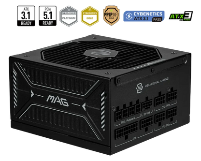 MSI MAG A1000GLS PCIE5 POWER SUPPLY