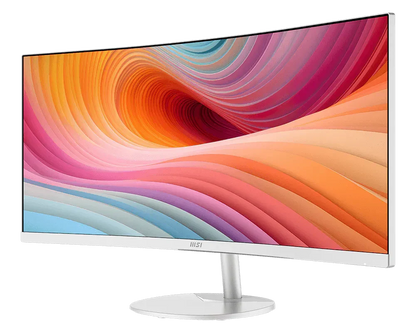 MSI PRO MP341CQW E12 White 34 Inch Business Monitor