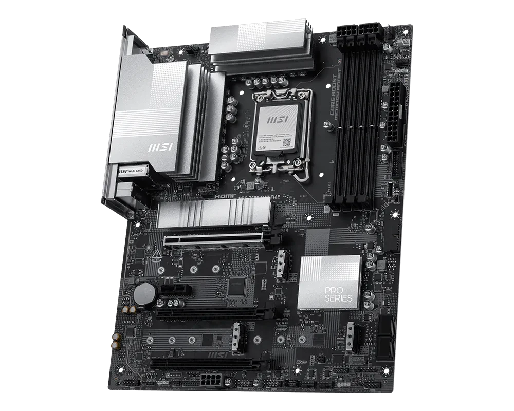 MSI PRO Z890-P WIFI6E DDR5 LGA 1851 Motherboard