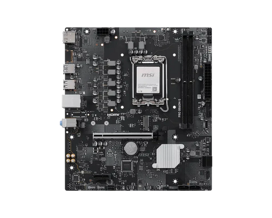 MSI PRO B860M-S DDR5 LGA 1851 Motherboard