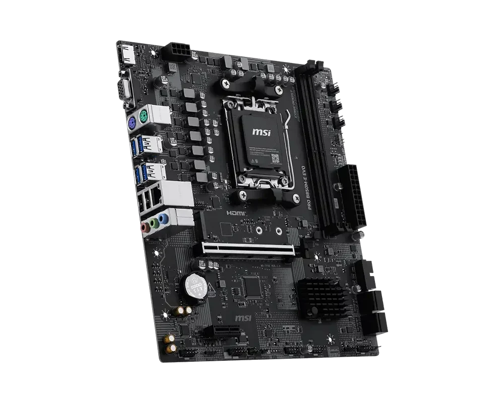 MSI PRO B850M-E EVO DDR5 AM5 Motherboard