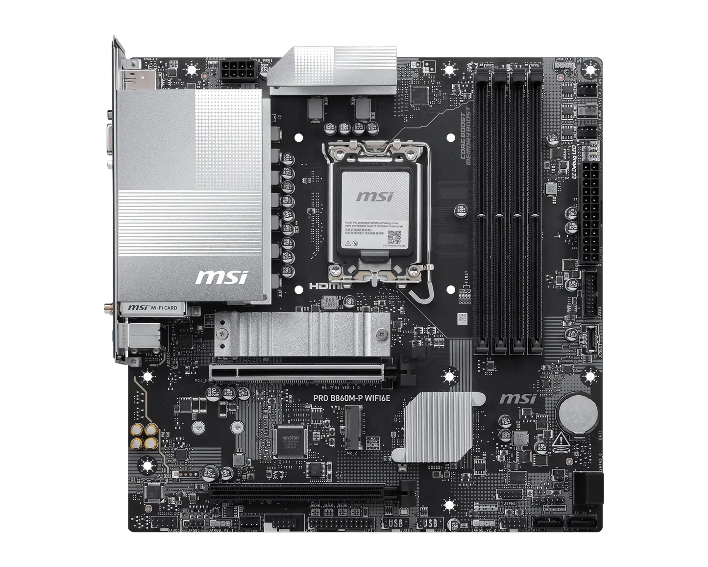 MSI PRO B860M-P WIFI6E LGA 1851 Motherboard